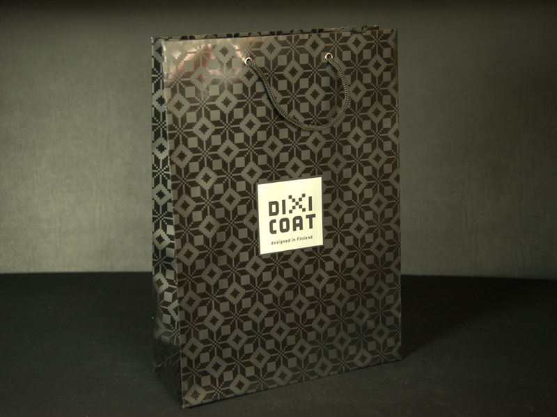 Пакет с УФ лаком Daxi Coat - вид слева Пакет с УФ лаком Daxi Coat - вид слева