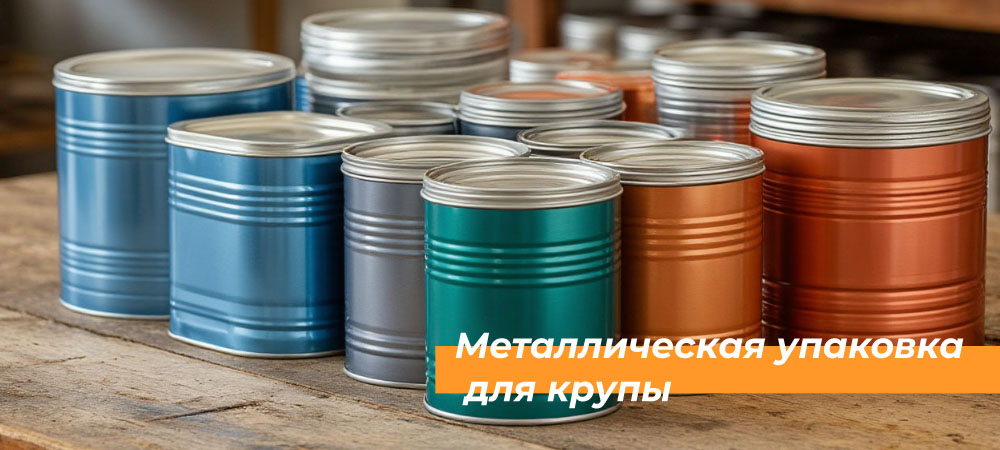 Металлическая упаковка для крупы
