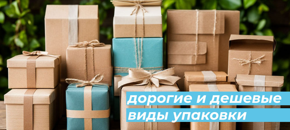 Самые дорогие и самый дешевый вид упаковки